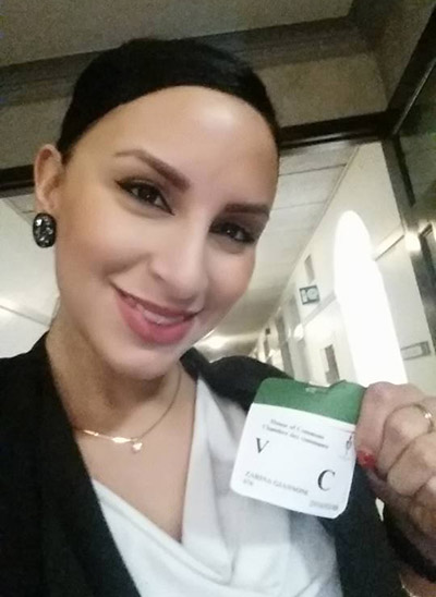 Zarina in the House of Commons